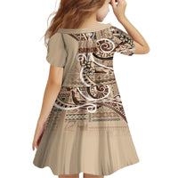 Samoa Siapo Classic Motif Family Matching Summer Maxi Dress and Hawaiian Shirt Manuia le tutoatasi o Samoa Independence LT7 - Polynesian Pride