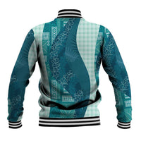 Polynesian Tribal Pattern Patchwork Picturesque Baseball Jacket Oceanic