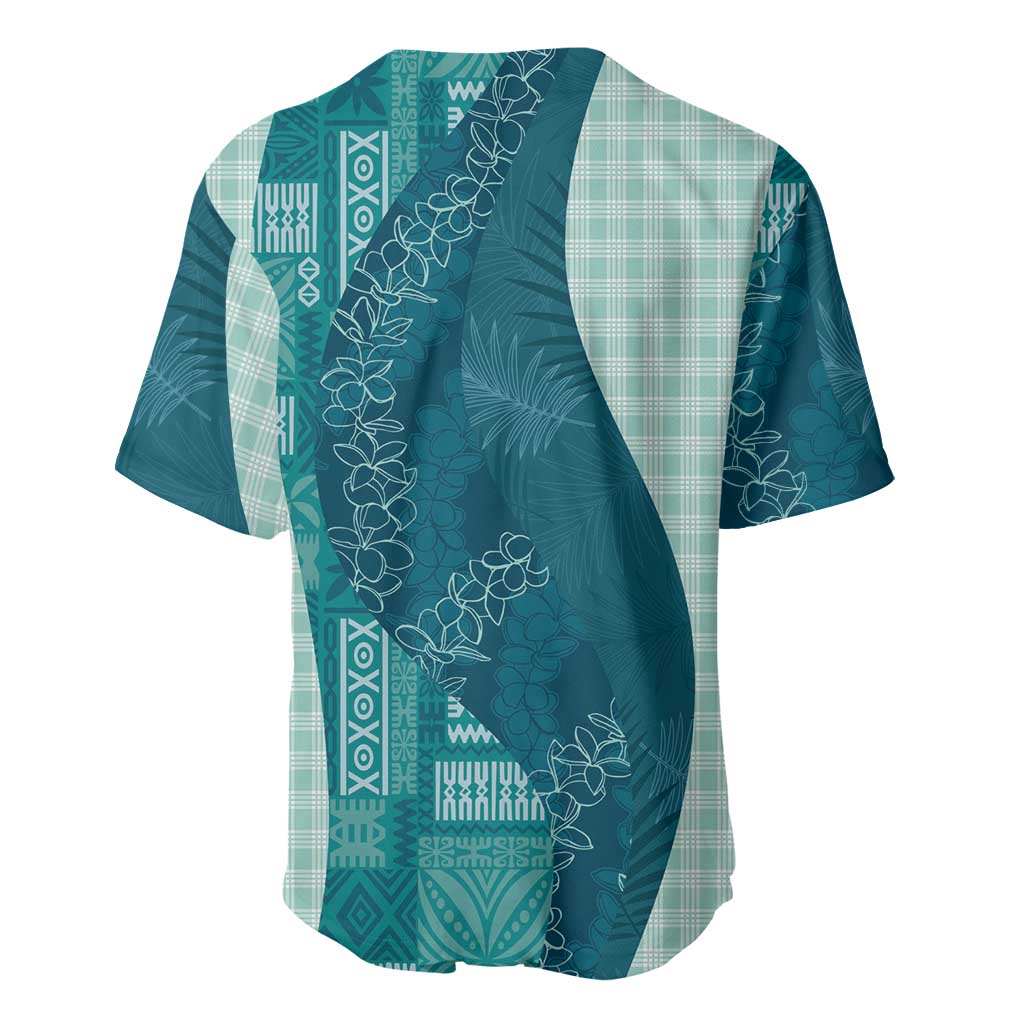 Polynesian Tribal Pattern Patchwork Picturesque Baseball Jersey Oceanic