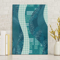 Polynesian Tribal Pattern Patchwork Picturesque Canvas Wall Art Oceanic