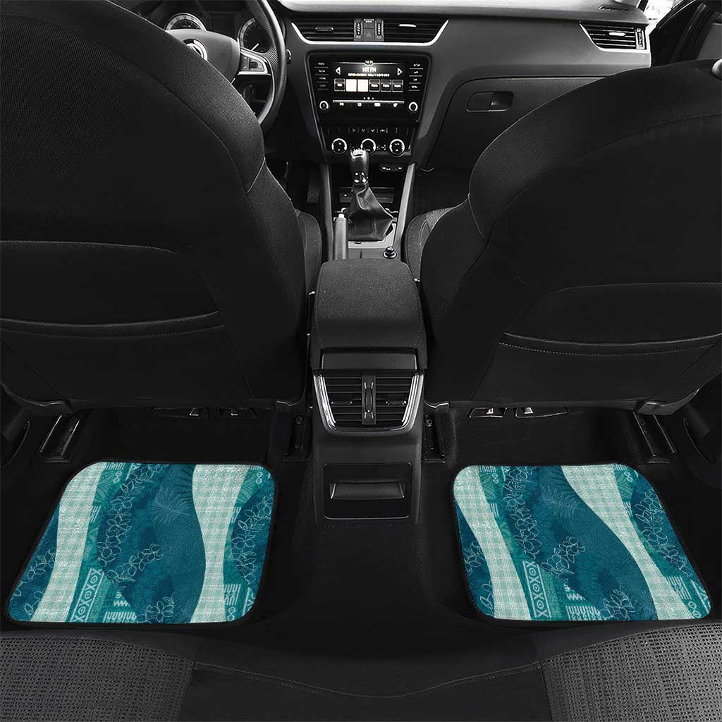 Polynesian Tribal Pattern Patchwork Picturesque Car Mats Oceanic