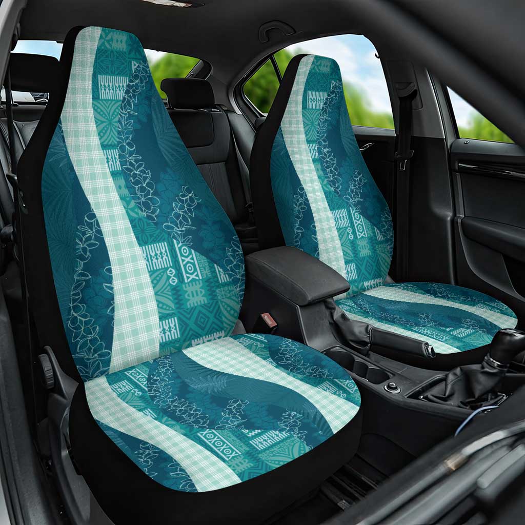 Polynesian Tribal Pattern Patchwork Picturesque Car Seat Cover Oceanic