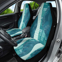 Polynesian Tribal Pattern Patchwork Picturesque Car Seat Cover Oceanic
