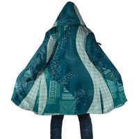 Polynesian Tribal Pattern Patchwork Picturesque Cloak Oceanic