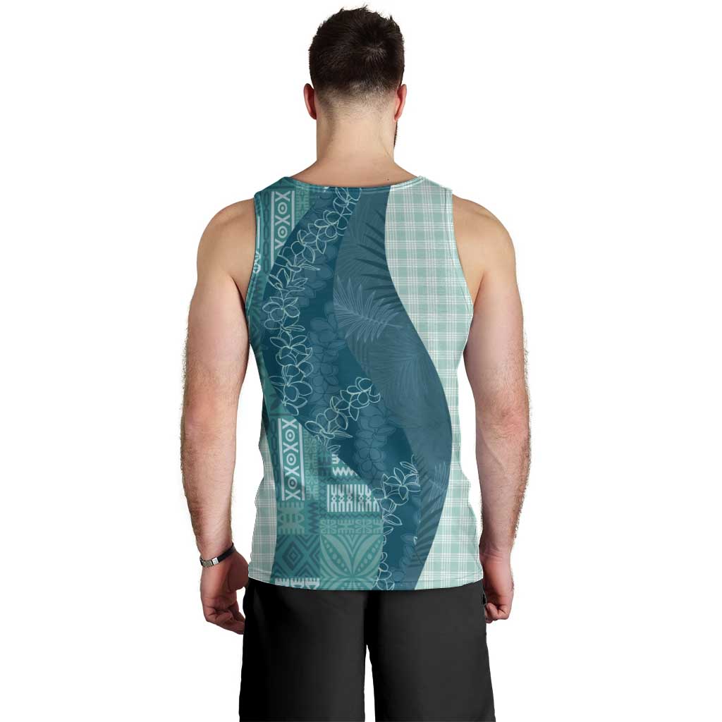 Polynesian Tribal Pattern Patchwork Picturesque Men Tank Top Oceanic
