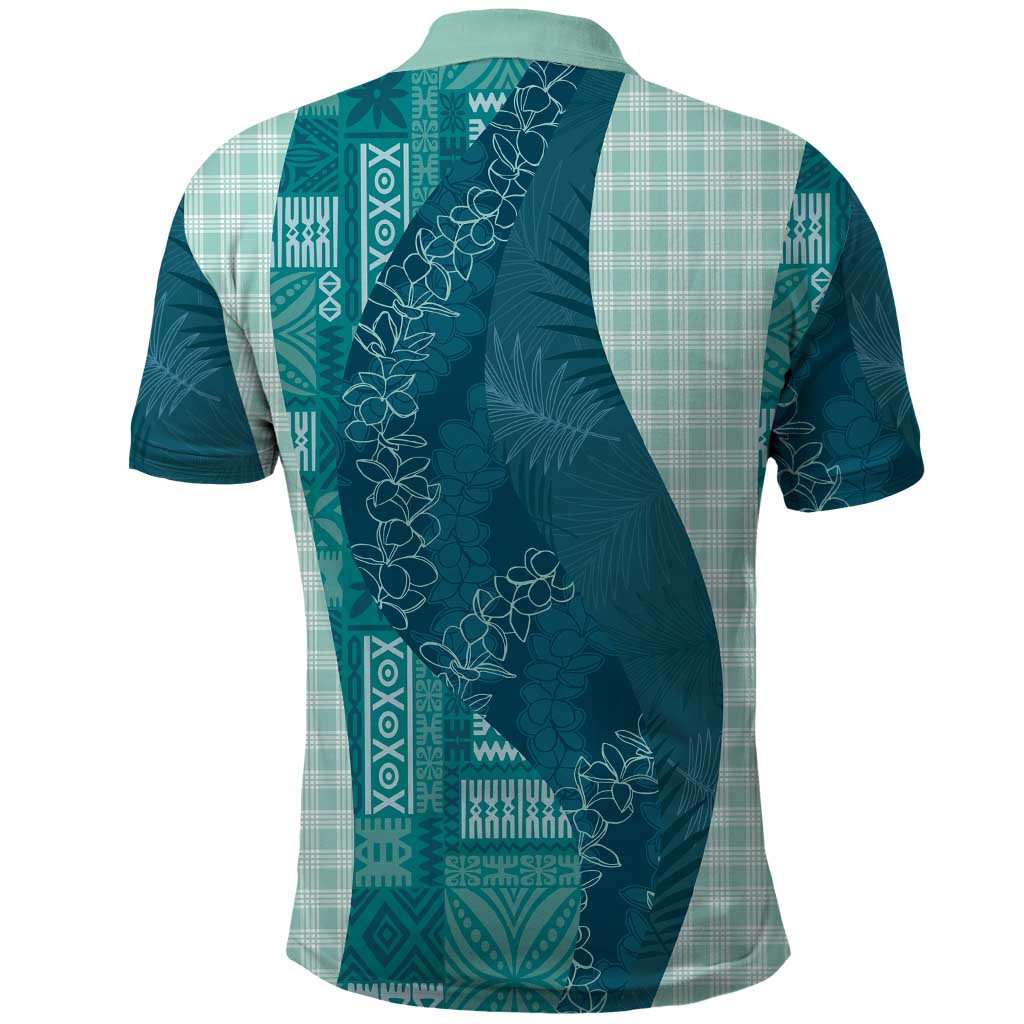 Polynesian Tribal Pattern Patchwork Picturesque Polo Shirt Oceanic