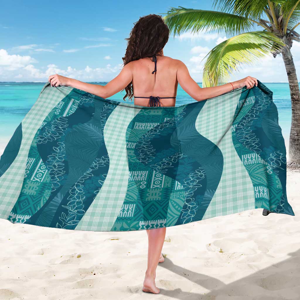 Polynesian Tribal Pattern Patchwork Picturesque Sarong Oceanic