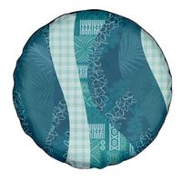 Polynesian Tribal Pattern Patchwork Picturesque Spare Tire Cover Oceanic