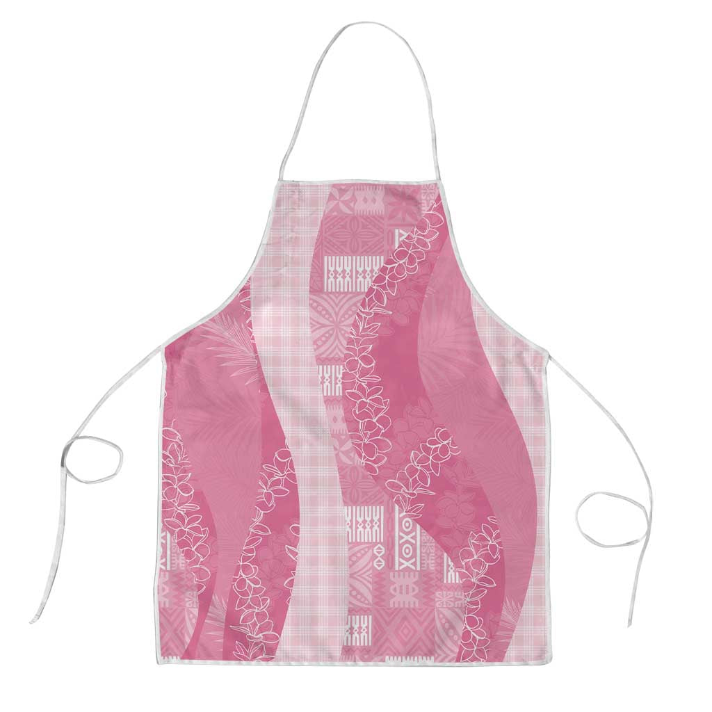 Polynesian Tribal Pattern Patchwork Picturesque Apron Rose Pink LT7 Rose Pink - Polynesian Pride
