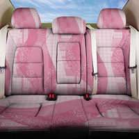 Polynesian Tribal Pattern Patchwork Picturesque Back Car Seat Cover Rose Pink