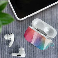 Polynesian Tribal Pattern Patchwork Picturesque AirPods Case Holographic