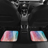 Polynesian Tribal Pattern Patchwork Picturesque Car Mats Holographic
