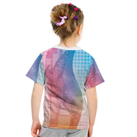 Polynesian Tribal Pattern Patchwork Picturesque Kid T Shirt Holographic
