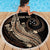 Personalized Solomon Islands Crocodile Beach Blanket Hapi Isles - Independence Anniversary