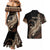 Personalized Solomon Islands Crocodile Couples Matching Mermaid Dress and Hawaiian Shirt Hapi Isles - Independence Anniversary