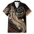 Personalized Solomon Islands Crocodile Family Matching Off The Shoulder Long Sleeve Dress and Hawaiian Shirt Hapi Isles - Independence Anniversary