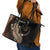 Personalized Solomon Islands Crocodile Leather Tote Bag Hapi Isles - Independence Anniversary