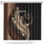 Personalized Solomon Islands Crocodile Shower Curtain Hapi Isles - Independence Anniversary