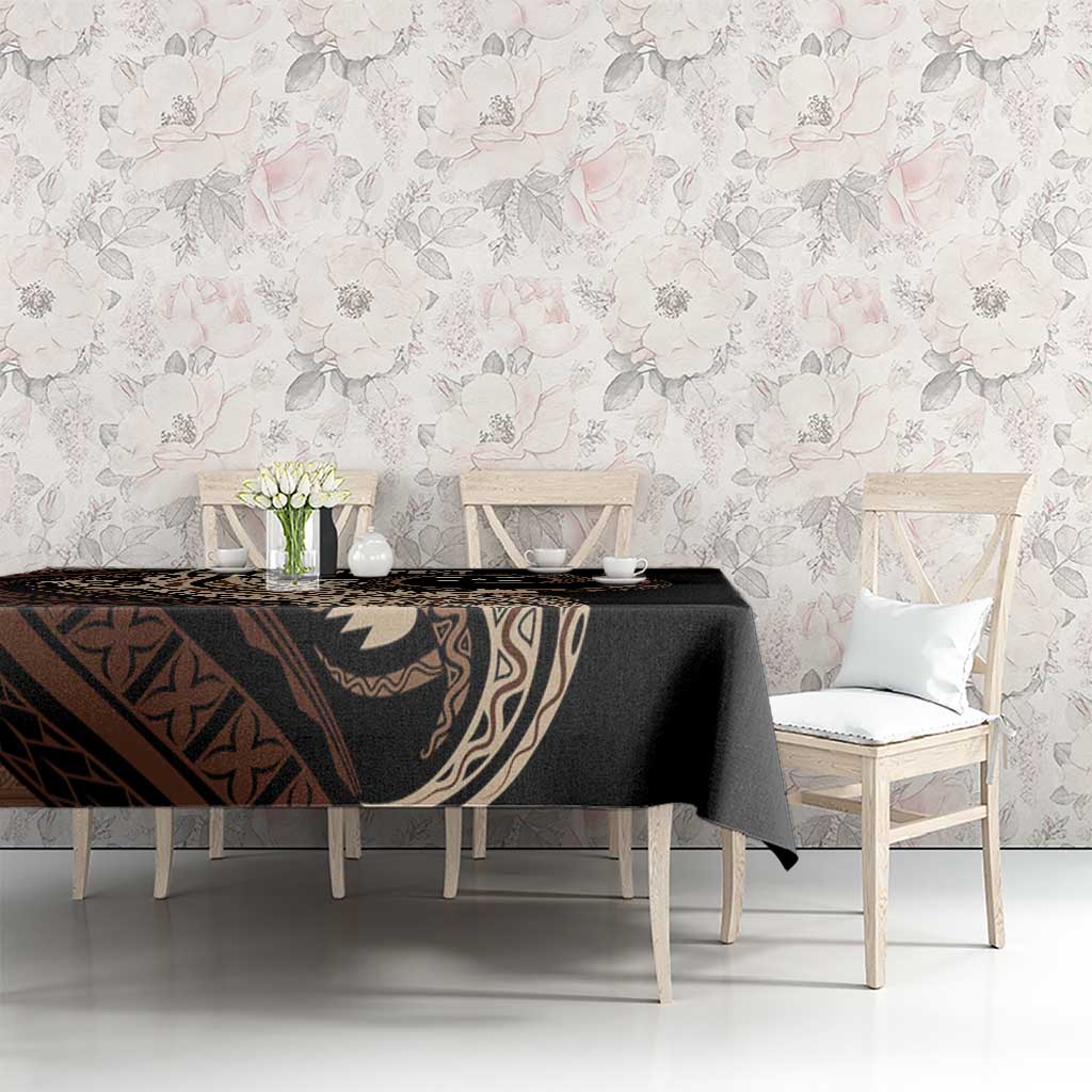 Personalized Solomon Islands Crocodile Tablecloth Hapi Isles - Independence Anniversary