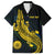 Personalized Solomon Islands Independence Anniversary Family Matching Off The Shoulder Long Sleeve Dress and Hawaiian Shirt Crocodile Mix Tapa