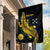 Personalized Solomon Islands Independence Anniversary Garden Flag Crocodile Mix Tapa