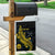 Personalized Solomon Islands Independence Anniversary Garden Flag Crocodile Mix Tapa