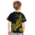 Personalized Solomon Islands Independence Anniversary Kid T Shirt Crocodile Mix Tapa