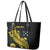 Personalized Solomon Islands Independence Anniversary Leather Tote Bag Crocodile Mix Tapa