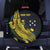 Personalized Solomon Islands Independence Anniversary Spare Tire Cover Crocodile Mix Tapa