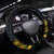 Solomon Islands Independence Anniversary Steering Wheel Cover Crocodile Mix Tapa