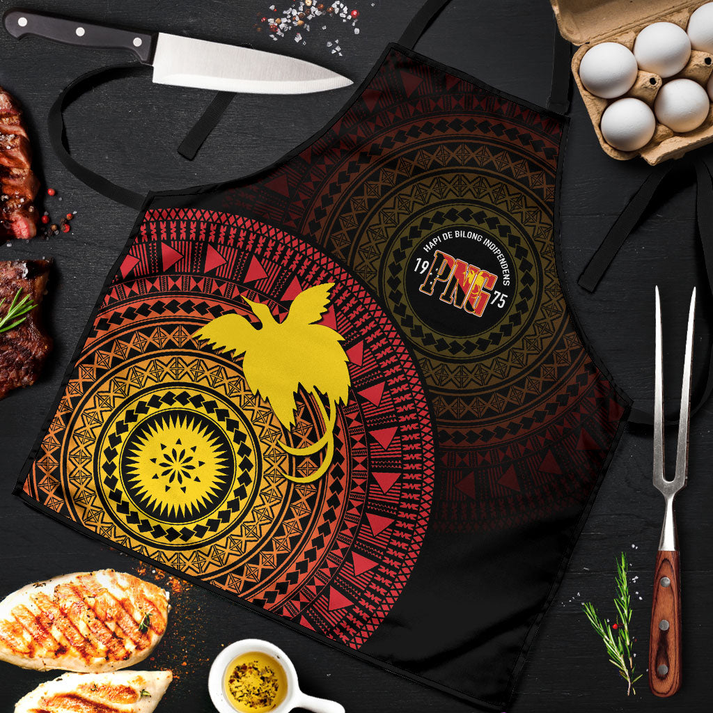 Papua New Guinea Independence Apron Tapa Circle
