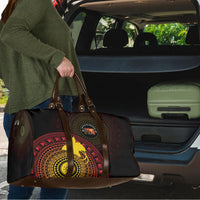 Papua New Guinea Independence Travel Bag Tapa Circle