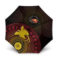 Papua New Guinea Independence Umbrella Tapa Circle