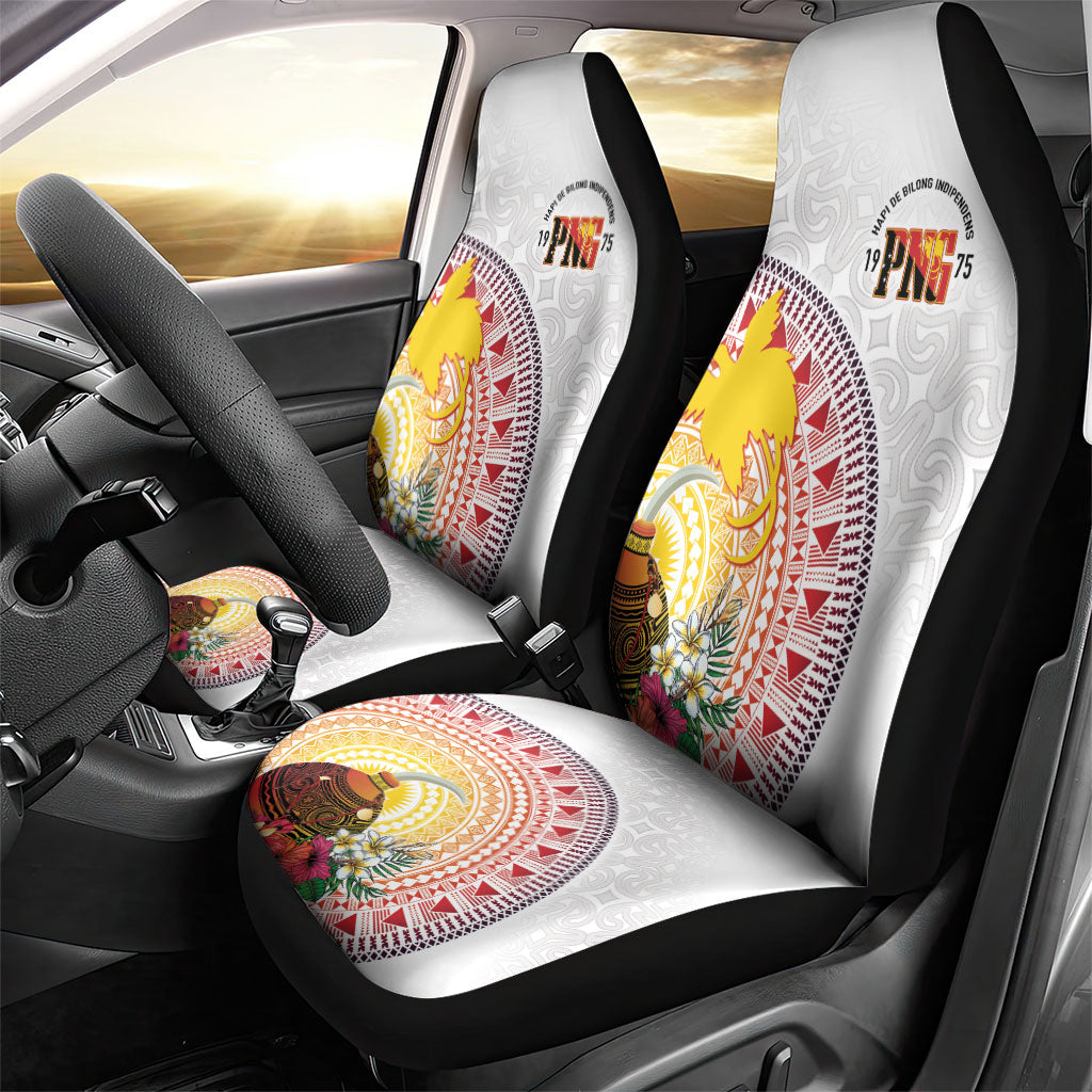 Hapi De Bilong Indipendens Papua New Guinea Car Seat Cover PNG Lime Pot