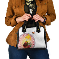 Hapi De Bilong Indipendens Papua New Guinea Shoulder Handbag PNG Lime Pot