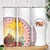 Hapi De Bilong Indipendens Papua New Guinea Skinny Tumbler PNG Lime Pot