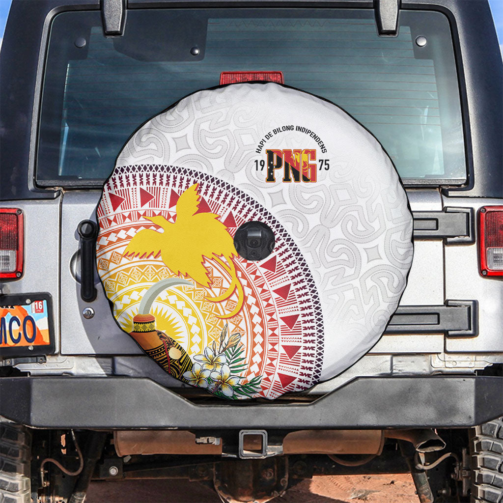 Hapi De Bilong Indipendens Papua New Guinea Spare Tire Cover PNG Lime Pot