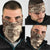 Bula Fiji Day 55th Anniversary Masi Tapa Neck Gaiter Emerald Jubilee - Beige LT7