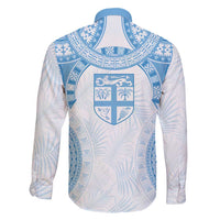 Bula Fiji Day 55th Anniversary Masi Tapa Family Matching Puletasi and Hawaiian Shirt Emerald Jubilee - Turquoise - Polynesian Pride