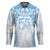 Bula Fiji Day 55th Anniversary Masi Tapa Hockey Jersey Emerald Jubilee - Turquoise - Polynesian Pride