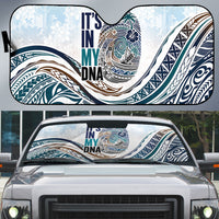 Pasifika It's In My DNA Auto Sun Shade Islands Pride LT7 White - Polynesian Pride