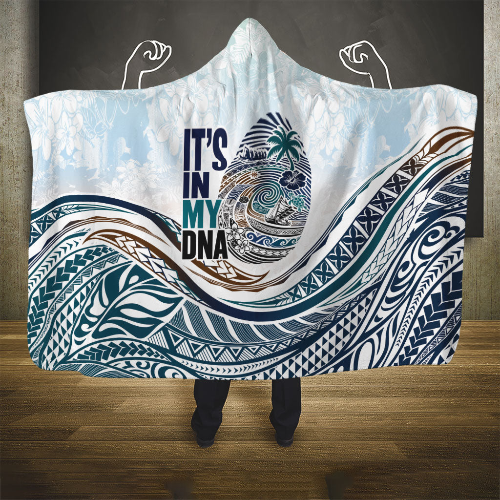 Pasifika It's In My DNA Hooded Blanket Islands Pride LT7 - Polynesian Pride