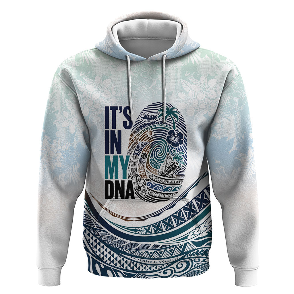 Pasifika It's In My DNA Hoodie Islands Pride LT7 Pullover Hoodie White - Polynesian Pride