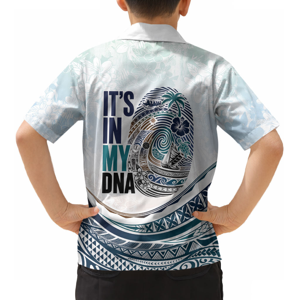 Pasifika It's In My DNA Kid Hawaiian Shirt Islands Pride LT7 - Polynesian Pride