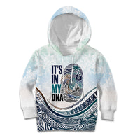 Pasifika It's In My DNA Kid Hoodie Islands Pride LT7 Hoodie White - Polynesian Pride