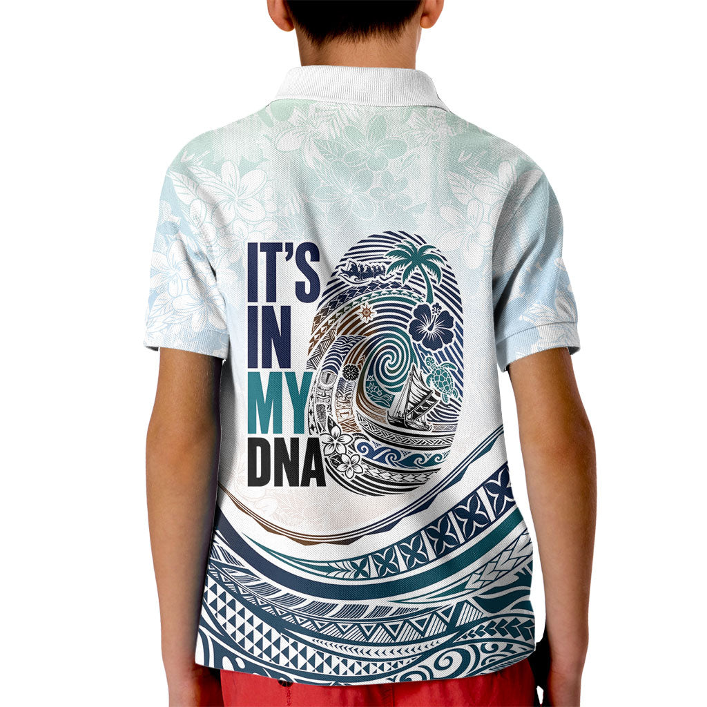 Pasifika It's In My DNA Kid Polo Shirt Islands Pride LT7 - Polynesian Pride