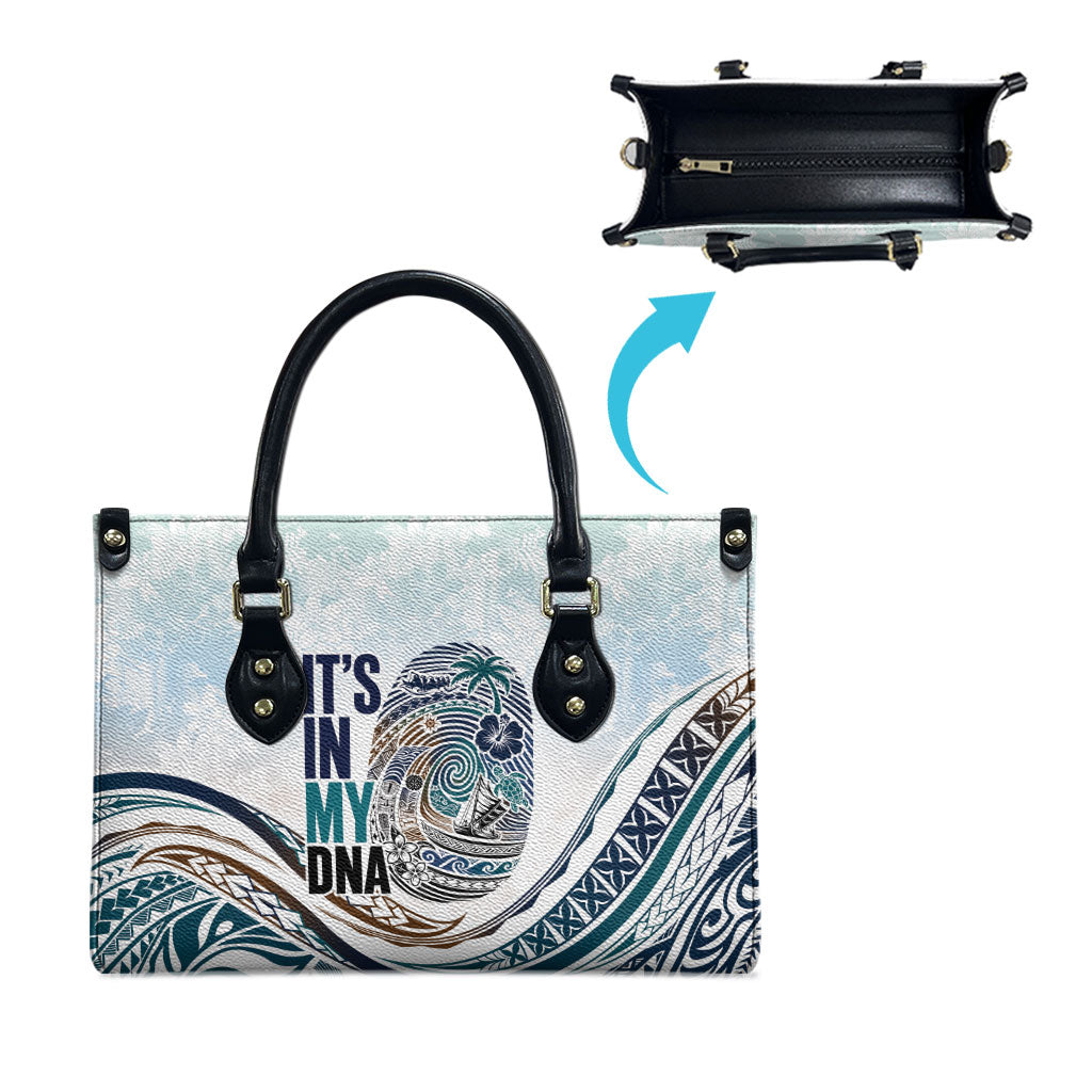 Pasifika It's In My DNA Leather Bag Islands Pride LT7 - Polynesian Pride