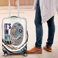 Pasifika It's In My DNA Luggage Cover Islands Pride LT7 White - Polynesian Pride