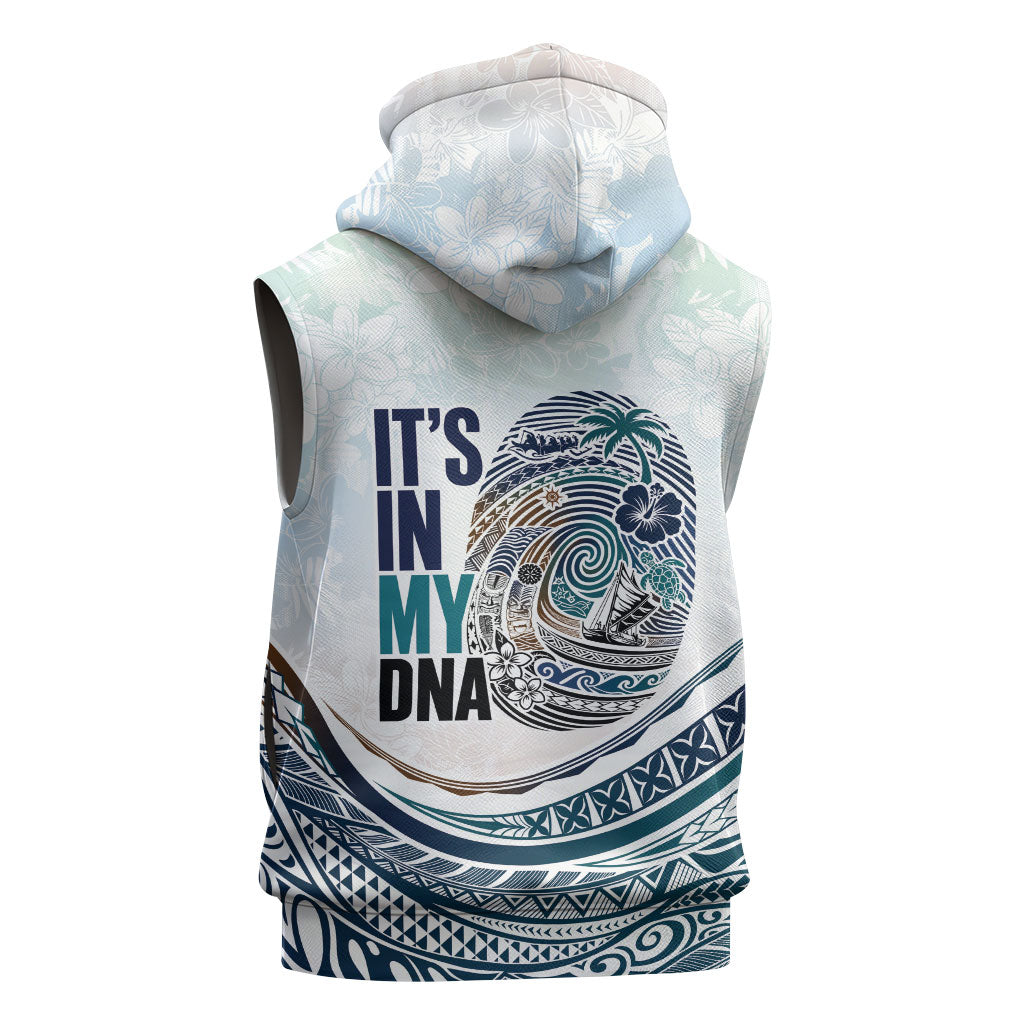 Pasifika It's In My DNA Sleeveless Hoodie Islands Pride LT7 - Polynesian Pride