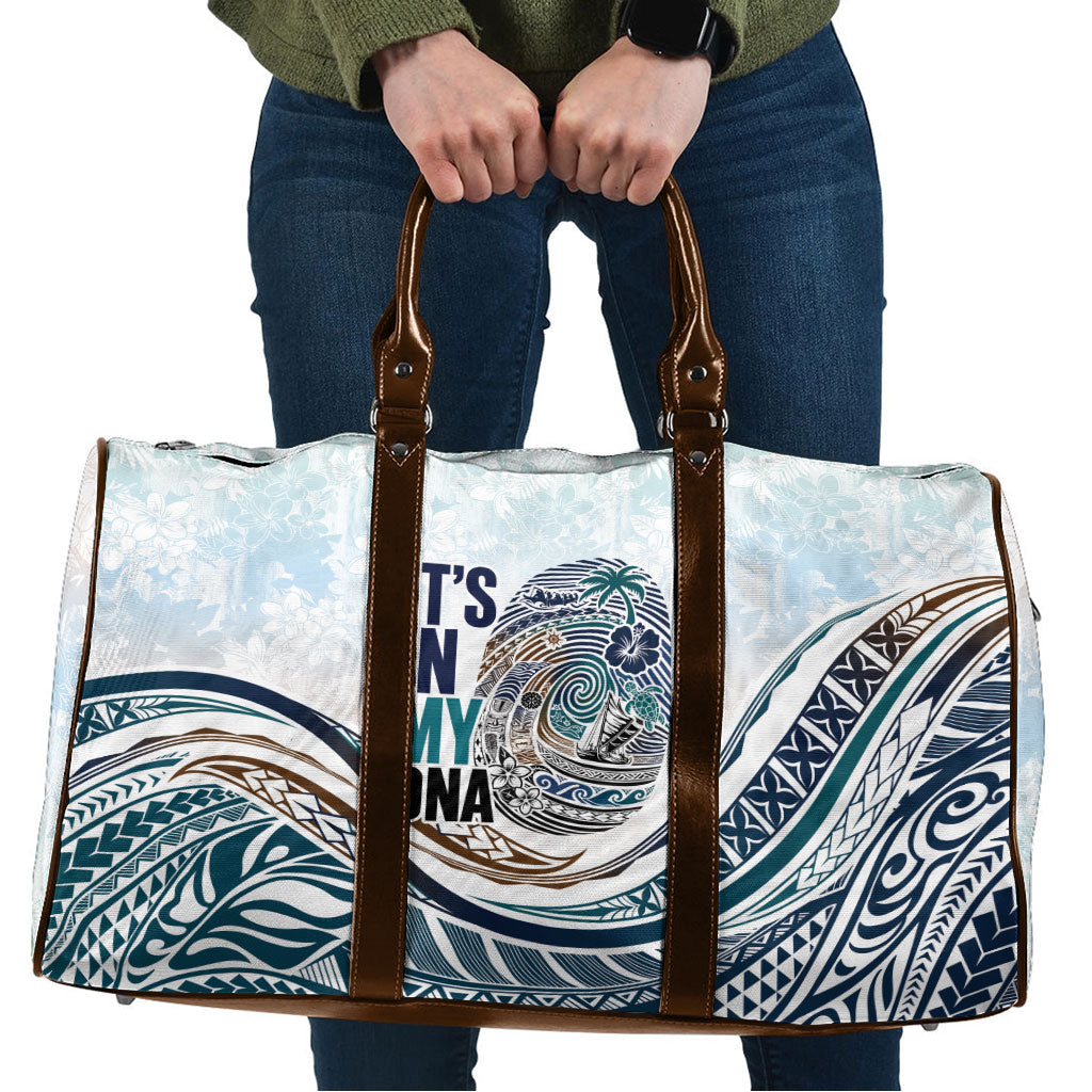 Pasifika It's In My DNA Travel Bag Islands Pride LT7 White - Polynesian Pride